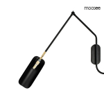 MOOSEE lampa ścienna TENTA czarna (MSE010100297)