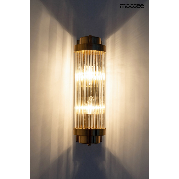 MOOSEE lampa ścienna COLUMN 40 złota (MSE010100361)