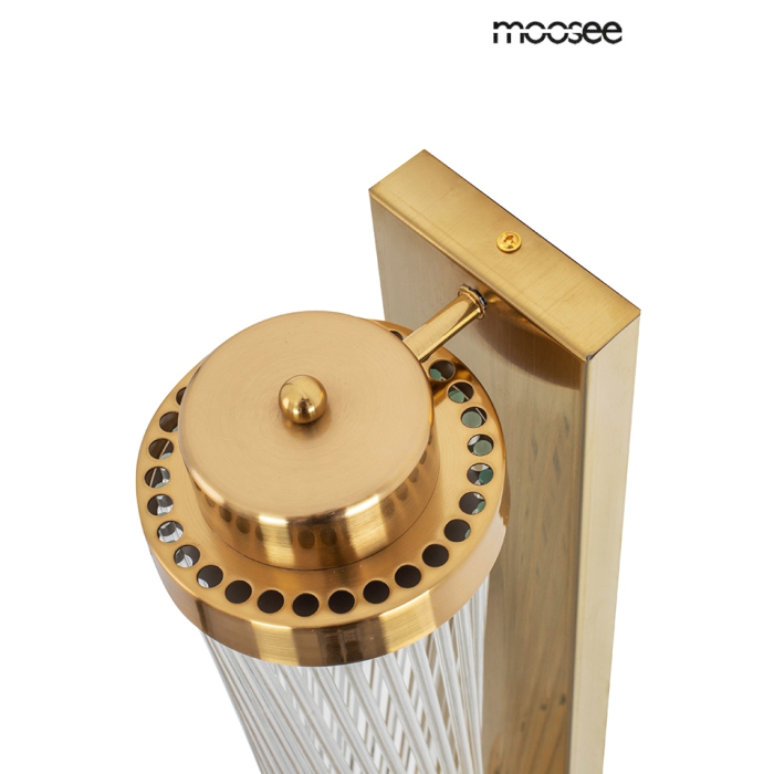 MOOSEE lampa ścienna COLUMN 40 złota (MSE010100361)