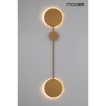 MOOSEE lampa ścienna SHADOW 2 złota (MSE010100354)