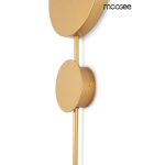 MOOSEE lampa ścienna SHADOW 2 złota (MSE010100354)
