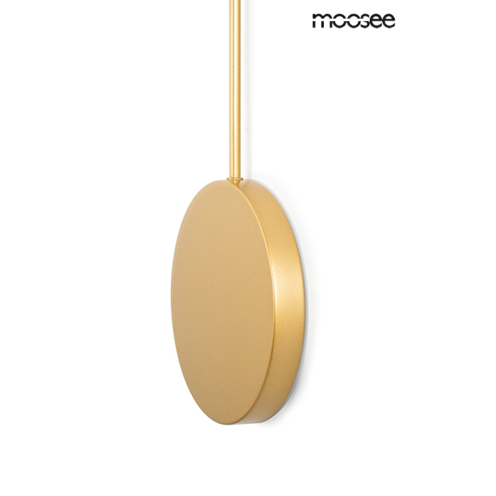 MOOSEE lampa ścienna SHADOW 2 złota (MSE010100354)