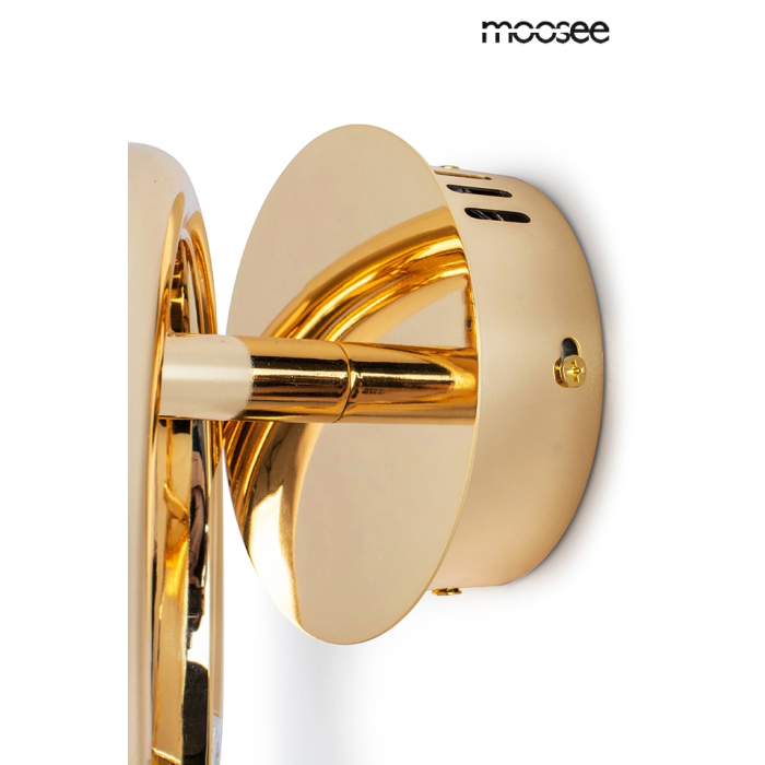 MOOSEE lampa ścienna HELIOS złota (MSE010100320)