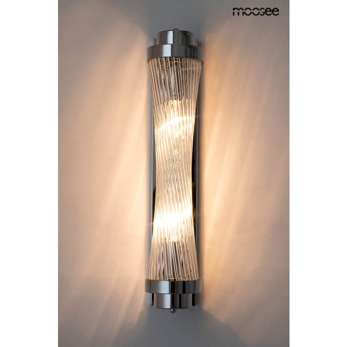 MOOSEE lampa ścienna COLUMN 60 srebrna (MSE010100362)