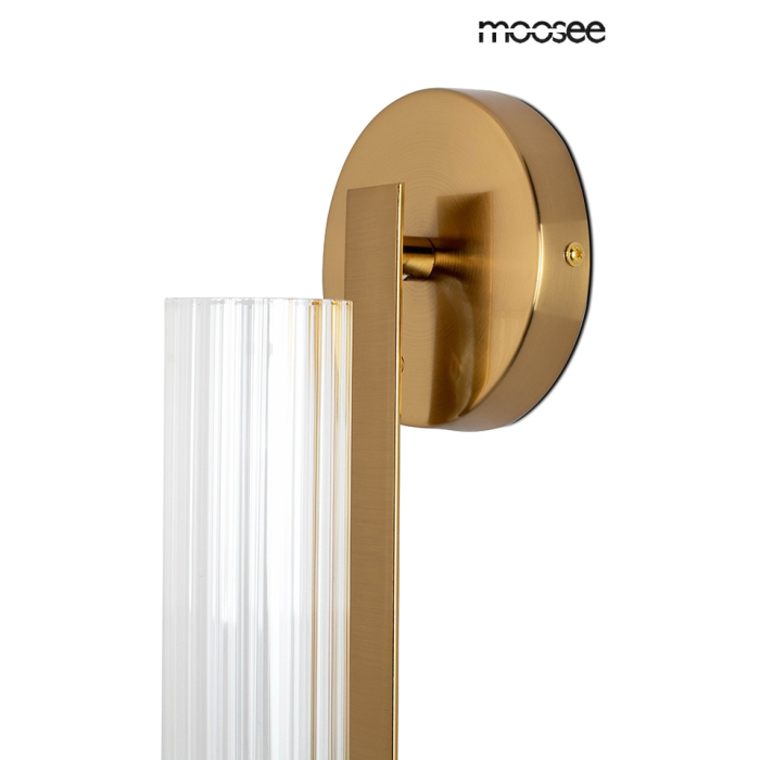 MOOSEE lampa ścienna BORGIA złota (MSE010100367)