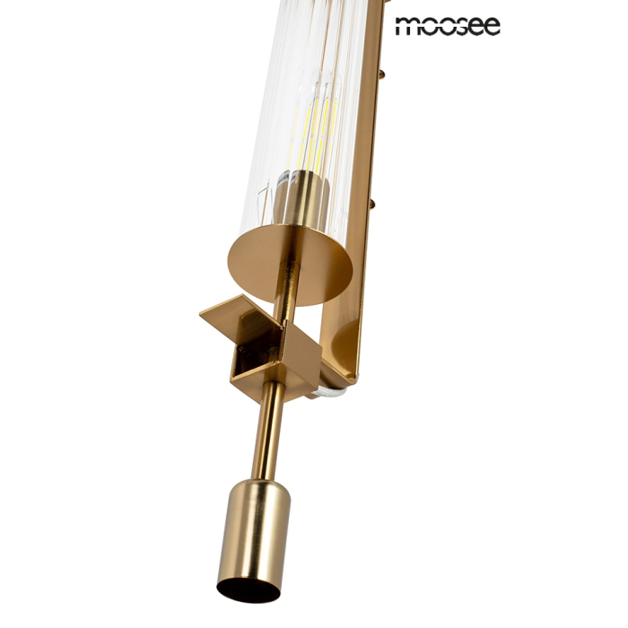 MOOSEE lampa ścienna BORGIA złota (MSE010100367)