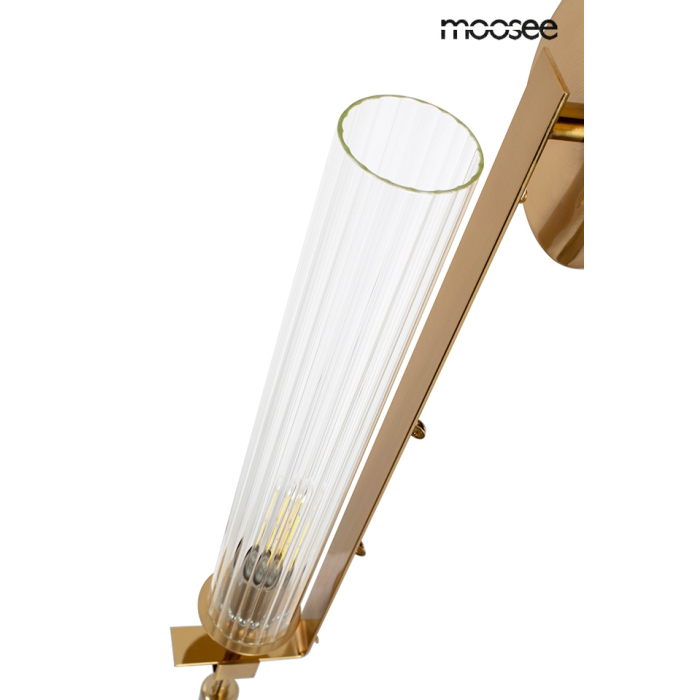 MOOSEE lampa ścienna BORGIA złota (MSE010100367)