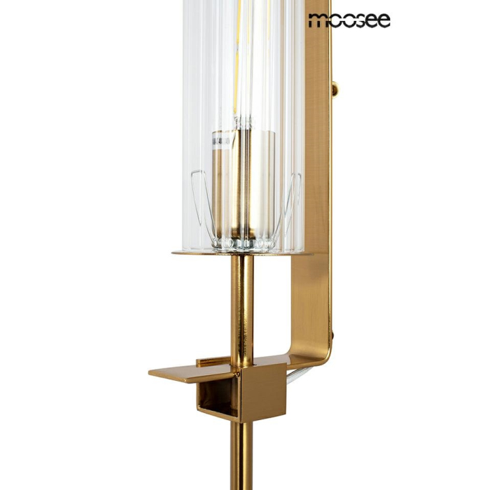 MOOSEE lampa ścienna BORGIA złota (MSE010100367)