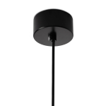 King Home Lampa wisząca VARIA czarna - stal węglowa, złoty uchwyt (GLT3830S.BLACK)