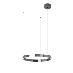 King Home Lampa wisząca VISTA 60 grafiitowy chrom (JD8124-60.BLACK)