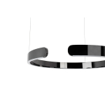 King Home Lampa wisząca VISTA 60 grafiitowy chrom (JD8124-60.BLACK)