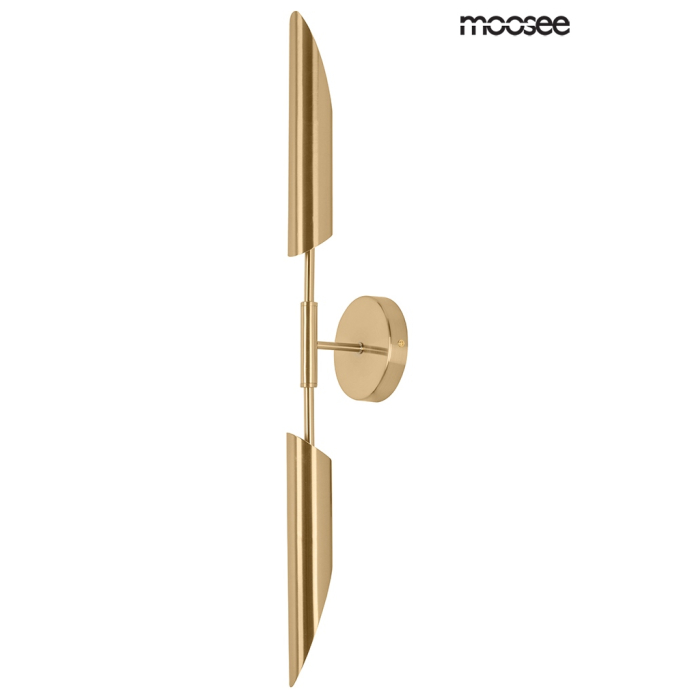 Moosee MOOSEE lampa ścienna LOCCA złota (MSE010400225)