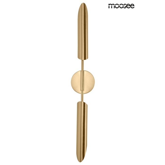Moosee MOOSEE lampa ścienna LOCCA złota (MSE010400225)