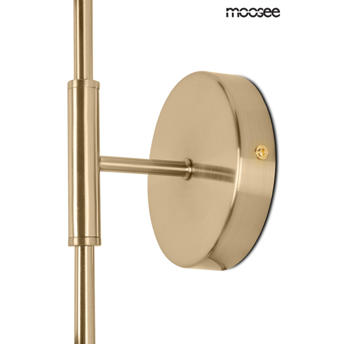 Moosee MOOSEE lampa ścienna LOCCA złota (MSE010400225)