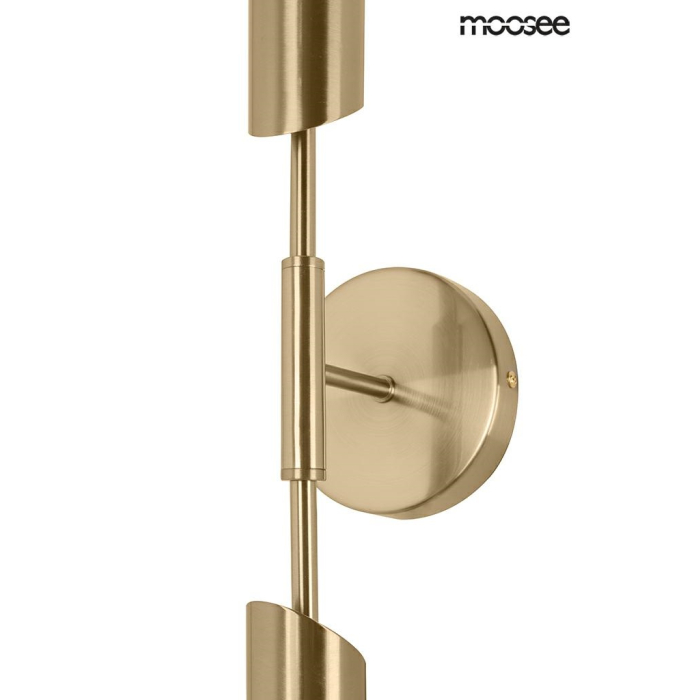 Moosee MOOSEE lampa ścienna LOCCA złota (MSE010400225)