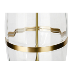 King Home Lampa wisząca CHAPLIN 200 mosiądz - LED, szkło (MD12001-1T-200)