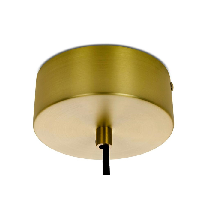 King Home Lampa wisząca CHAPLIN 200 mosiądz - LED, szkło (MD12001-1T-200)