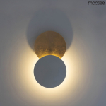 Moosee MOOSEE lampa ścienna ECLISE złota / biała (MSE010400203)