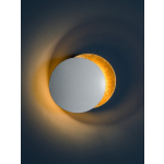 Moosee MOOSEE lampa ścienna ECLISE złota / biała (MSE010400203)