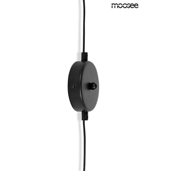 Moosee MOOSEE lampa ścienna BOWL DUO czarna (MSE010100152)