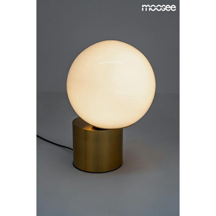 Moosee MOOSEE lampa stołowa PARLA 20 złota (MSE010300141)