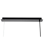 King Home Lampa wisząca FENIX czarno - złota - aluminium (MD21446-2-1125)