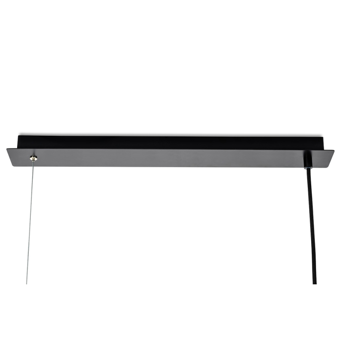 King Home Lampa wisząca FENIX czarno - złota - aluminium (MD21446-2-1125)