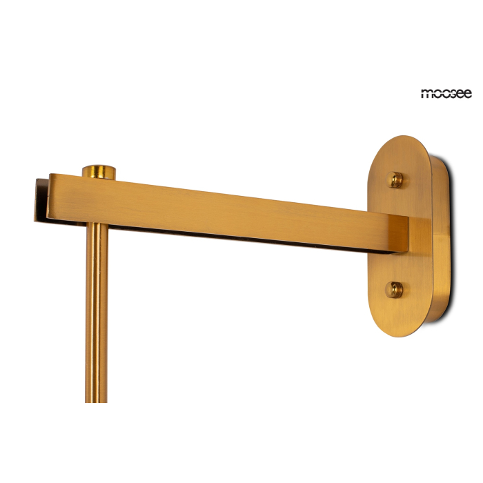 Moosee MOOSEE lampa ścienna LAMPION złota (MSE010400211)