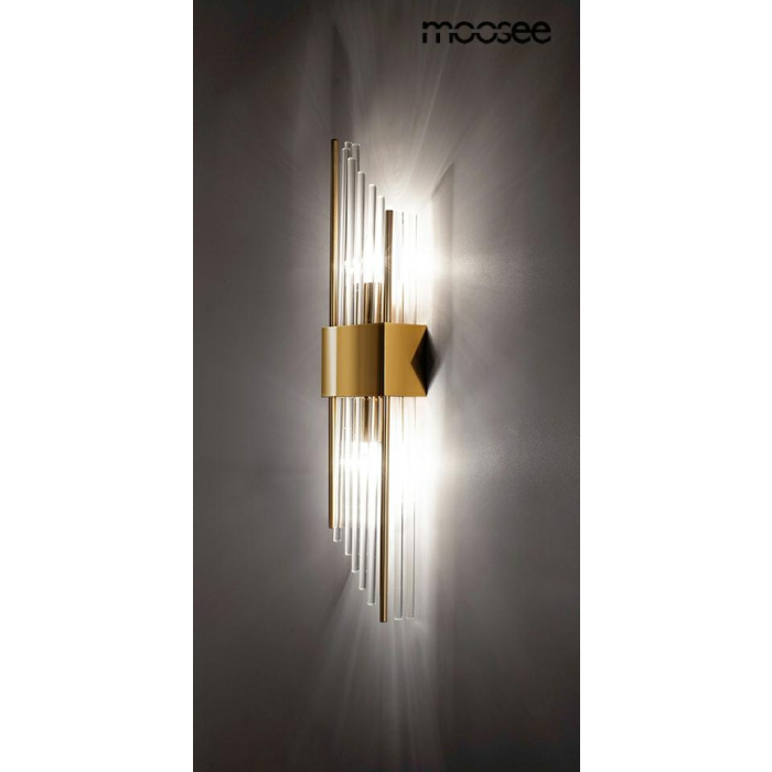 MOOSEE lampa ścienna SLANT złota (MSE010100291)