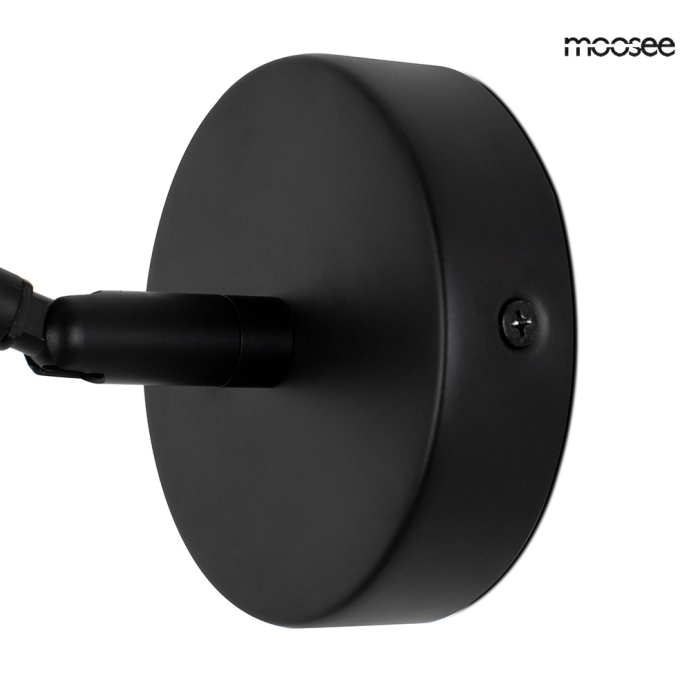 MOOSEE lampa ścienna PRISMA czarna (MSE010100296)