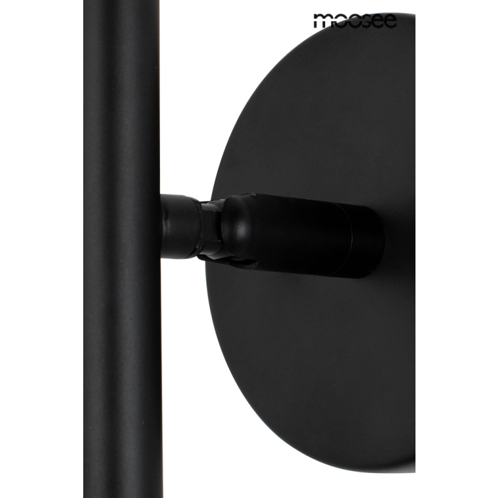 MOOSEE lampa ścienna PRISMA czarna (MSE010100296)