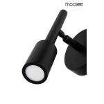 MOOSEE lampa ścienna PRISMA czarna (MSE010100296)