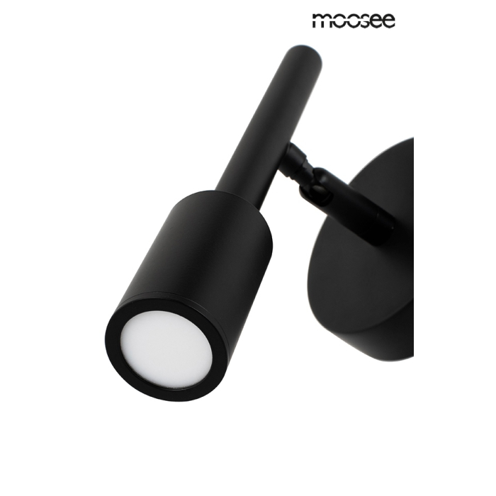 MOOSEE lampa ścienna PRISMA czarna (MSE010100296)