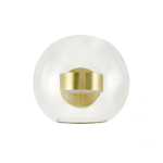 King Home Lampa ścienna CAPRI WALL 1 złota (XCW9148-300)