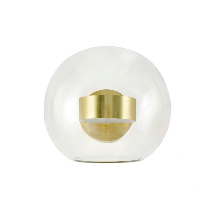 King Home Lampa ścienna CAPRI WALL 1 złota (XCW9148-300)