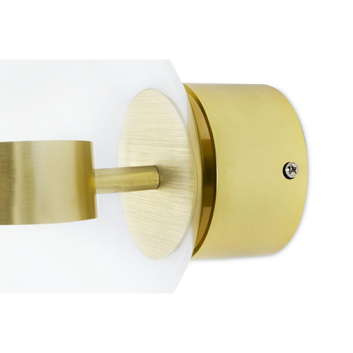 King Home Lampa ścienna CAPRI WALL 1 złota (XCW9148-300)