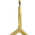 King Home Lampa wisząca CANDELABR 6 złota - aluminium, szkło (XCP8053-6.GOLD)