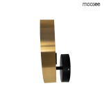 MOOSEE lampa ścienna BAND złota / czarna (MSE010100339)
