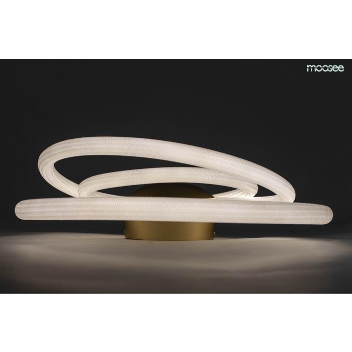 MOOSEE lampa ścienna SERPIENTE złota (MSE010100237)