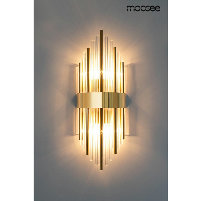 MOOSEE lampa ścienna ARMANDO złota (MSE010100337)