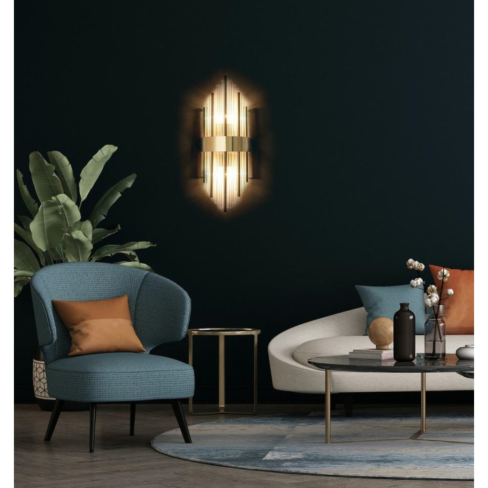 MOOSEE lampa ścienna ARMANDO złota (MSE010100337)
