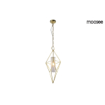Moosee MOOSEE lampa wisząca HAVANA M - złota (MSE010100129)