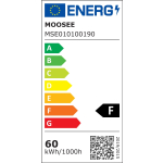Moosee MOOSEE lampa wisząca RING LUXURY 90  złota - LED, chromowane złoto (MSE010100190)