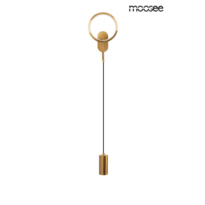 MOOSEE lampa ścienna COMO złota (MSE010100345)