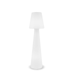 King Home New Garden lampa podłogowa LOLA 165 BATTERY biała (LUMLL165WLNW)