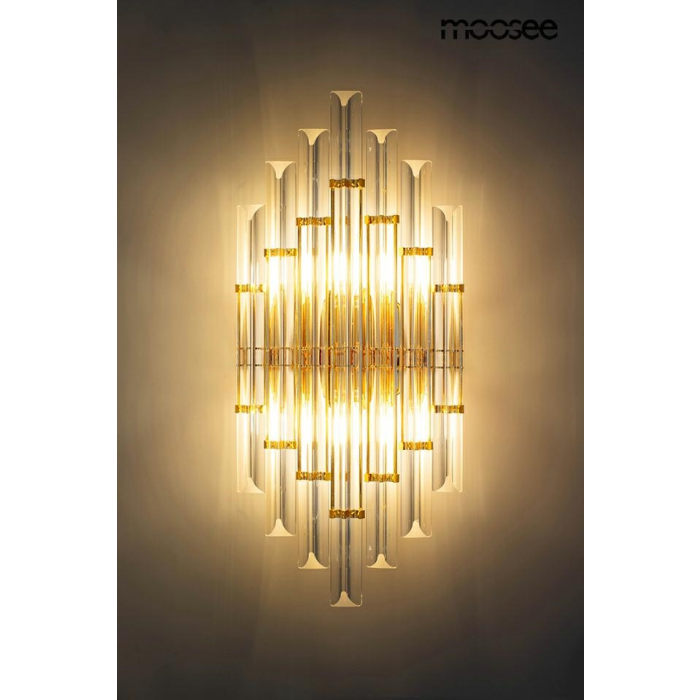 MOOSEE lampa ścienna PALAZZO złota (MSE010100327)