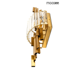 MOOSEE lampa ścienna TOWERS złota (MSE010100377)