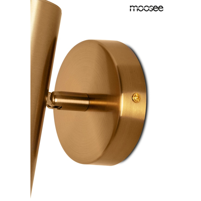 Moosee MOOSEE lampa ścienna SPOT złota (MSE010400215)