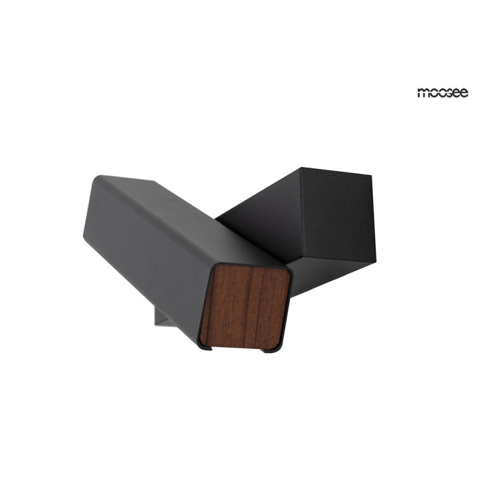 MOOSEE lampa ścienna ORBIS czarna (MSE010100262)