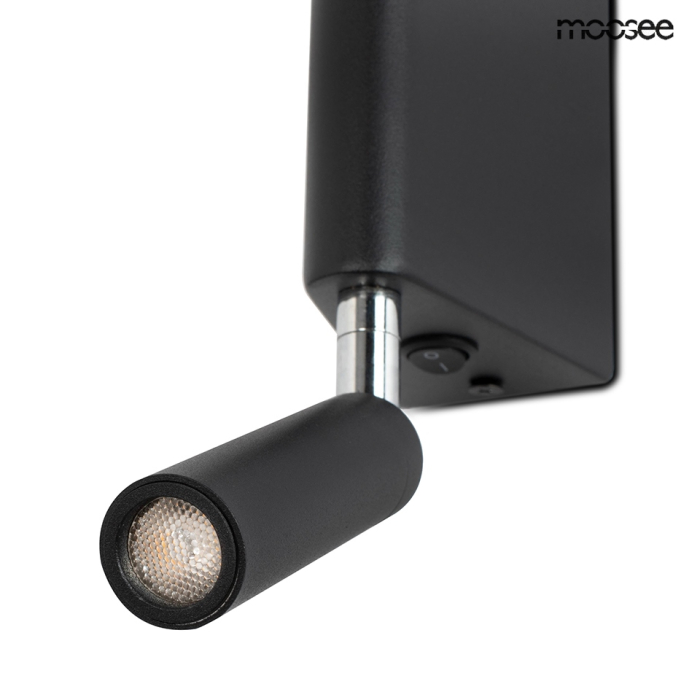 MOOSEE lampa ścienna PERISCOPE czarna (MSE010100335)
